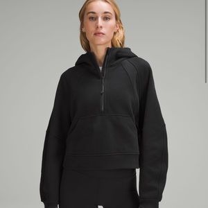 Scuba Oversized Half-Zip Hoodie